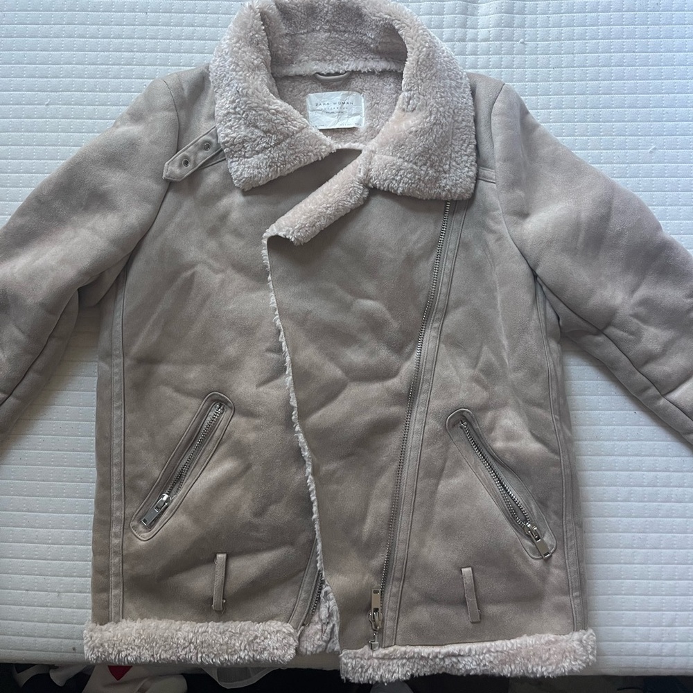 Zara Suede Coat